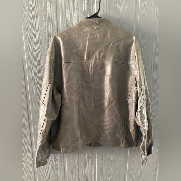 Vintage Wilson’s Leather Pelle Studio Cafe Racer Style Leather Moto Jacket​ - Picture 7 of 7